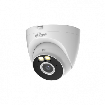 DH-IPC-T2AP-LED-0360B Dahua Купольная уличная IP-камера, 2.8мм, 2Mп, LED, микрофон, microSD