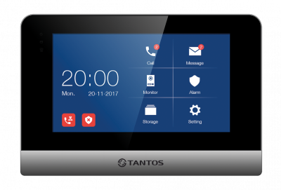 EasyMon-WiFi (PoE) Tantos Видеодомофон 7", AHD/CVBS