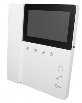 Elly-S с трубкой Tantos Монитор цветного видеодомофона с трубкой на магните, TFT LCD 4,3"