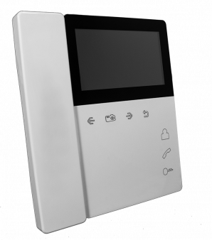 Elly-S с трубкой Tantos Монитор цветного видеодомофона с трубкой на магните, TFT LCD 4,3"