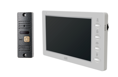 CTV-DP3702 Gamma (дымка+серебро) Комплект видеодомофона
