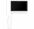 LOKI HD SE (White) Tantos Монитор цветного видеодомофона 7", AHD/TVI/CVI 1080р/720p, CVBS