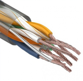 Кабель UTP 5E 4x2xAWG24, STRANDED (многожильный), 305 м, медь, Eletec (06-970)