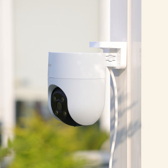 CS-H8с (3MP, 4G) EZVIZ Поворотная IP-камера, 4мм, 3Мп, микрофон+динамик, MicroSD, ИК