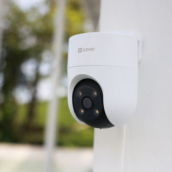 CS-H8с (3MP, 4G) EZVIZ Поворотная IP-камера, 4мм, 3Мп, микрофон+динамик, MicroSD, ИК