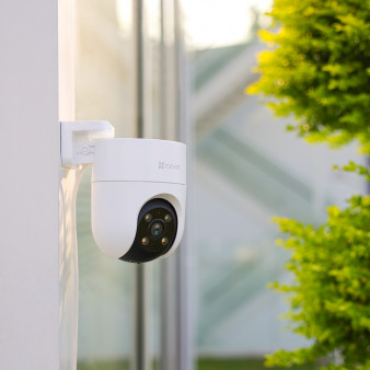 CS-H8с (3MP, 4G) EZVIZ Поворотная IP-камера, 4мм, 3Мп, микрофон+динамик, MicroSD, ИК