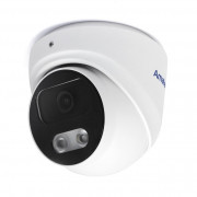 AC-IDV402ME Amatek Купольная антивандальная IP камера, 2.8мм, 4Мп, ИК, PoE, микрофон