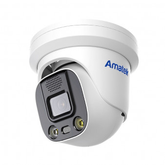 AC-IDV512DA  Amatek Купольная антивандальная IP камера, 3.6мм, 5Мп, ИК+LED, PoE, динамик