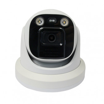 AC-IDV512DA  Amatek Купольная антивандальная IP камера, 3.6мм, 5Мп, ИК+LED, PoE, динамик