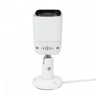 AC-IS512DA Amatek Уличная цилиндрическая IP камера, 2.8мм, 5Мп, ИК+LED, PoE, микрофон+динамик