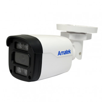 AC-ISP402MX (2.8) Amatek Уличная цилиндрическая IP камера, 2.8мм, 4Мп, ИК