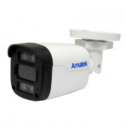 AC-ISP402MX (2.8) Amatek Уличная цилиндрическая IP камера, 2.8мм, 4Мп, ИК