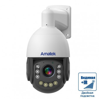 AC-I511PTZT Amatek Уличная высокоскоростная поворотная IP камера, 4.7-94мм, 5Мп, ИК+LED, PoE