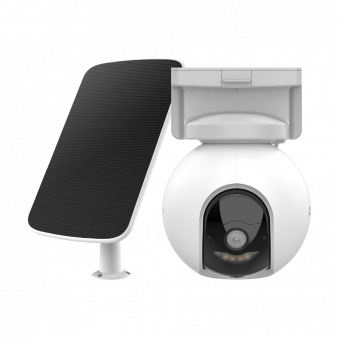 CS-EB8/SP EZVIZ Поворотная аккумуляторная Wi-Fi IP-камера, 4мм, ИК , 3Мп, 4G, солнечная панель