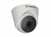 TSc-E2HDf TANTOS Купольная внутренняя мультиформатная MHD (AHD/CVI/CVBS/TVI) видеокамера, обьектив 2.8мм, Ик, 2Мп