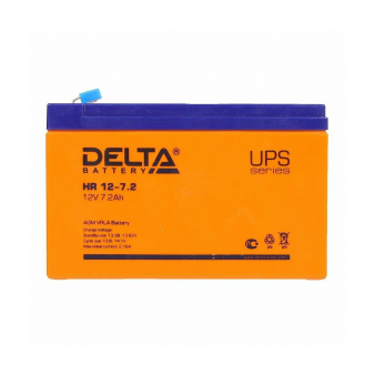 HR 12-7.2 Delta Аккумуляторная батарея для UPS, 12В, 7.2 А/ч