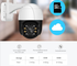 LE-IW502PTZ (3.6) ELLE Уличная поворотная IP-камера, 3.6мм V380PRO, 5Mп, Wi-Fi
