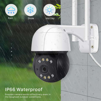 LE-IW502PTZ (3.6) ELLE Уличная поворотная IP-камера, 3.6мм V380PRO, 5Mп, Wi-Fi