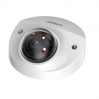 DH-IPC-HDBW2449FP-AS-IL-0360B Dahua Купольная уличная мини IP-камера, 3.6мм, 4Mп, ИК+LED, микрофон