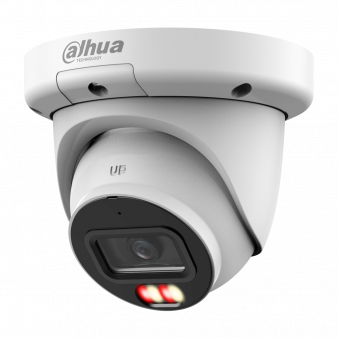 DH-IPC-HDW3449QMP-S-IL-0280B Dahua Купольная уличная IP-камера, 2.8мм, 4Mп, ИК+LED, микрофон