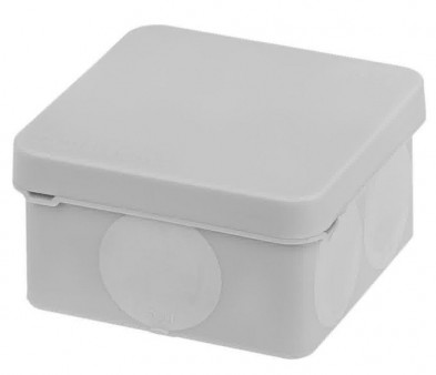 Копия Распаячная коробка (SQ1401-2511) TDM ЕLECTRIC, двухкомпонентная, ОП 100х100х50 мм, IP66, 8 вх., серая