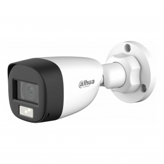 DH-HAC-HFW1209CLP-LED-0360B-S3 Dahua Уличная цилиндрическая мультиформатная камера, 3.6мм, 2Мп, ИК+LED