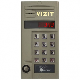 Блок вызова VIZIT БВД-343RTCPL