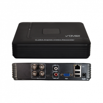 DVR-4512P LV v2.0 Divisat LV Гибридный 4-х канальный видеорегистратор