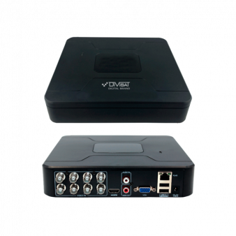 DVR-8212P LV Divisat Гибридный 8-ми канальный видеорегистратор