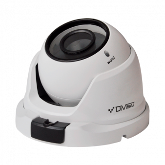 DVI-D325V POE LV v2.0 Divisat LV Купольная уличная IP-камера, 2.8-12мм, 2Mп, ИК, PoE