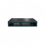 DVB-4016PC WDT Divisat 16-ти портовый PoE-коммутатор, 250 Вт