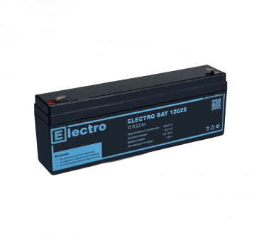 ELECTRO BAT 12022 AGM аккумулятор, 12В, 2.2Ач