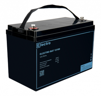 ELECTRO ВАТ 12100 AGM аккумулятор, 12В, 100Ач