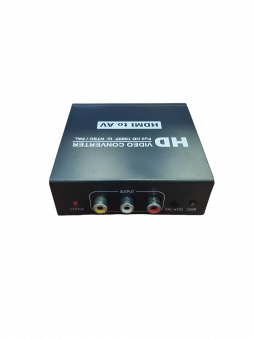 Mini HDMI-AV конвертер HDMI в CVBS+Audio