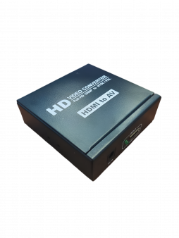 Mini HDMI-AV конвертер HDMI в CVBS+Audio