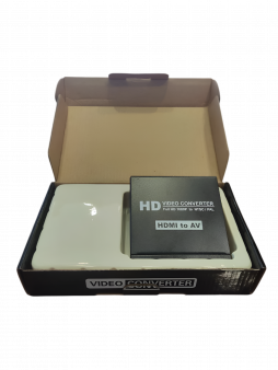 Mini HDMI-AV конвертер HDMI в CVBS+Audio