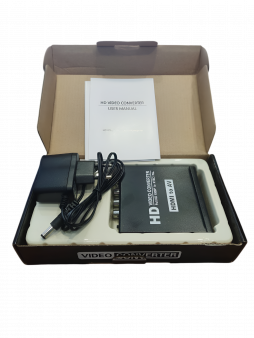Mini HDMI-AV конвертер HDMI в CVBS+Audio