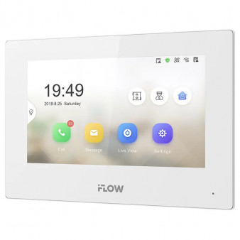F-VI-3242IPE1 (black) iFlow IP видеодомофон 7“