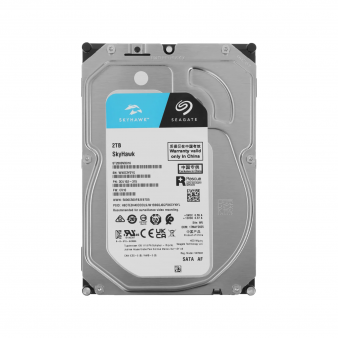 Жесткий диск Seagate Skyhawk ST2000VX016, 2ТБ, HDD, SATA III, 3.5"