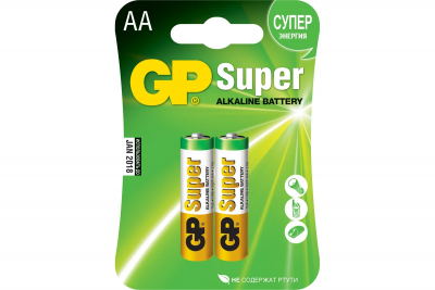 Элемент питания (15AUA21-2CRSBC2) АА GP Ultra Alkaline G-Tech