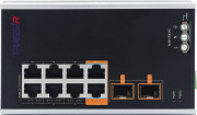 TR-NS15102S-130-8POE Trassir Неуправляемый промышленный PoE коммутатор на 10 портов