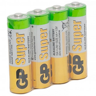 Элемент питания GP Super Alkaline LR6 (15AA21RA-2CRS4)