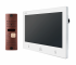 CTV-DP3713 Astra Plus (белый+медь) Комплект видеодомофона