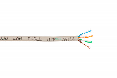 Кабель U/UTP 5E CLASSIC line 4x2xAWG24, ELECTROLINK, 305м, медь, Eletec (06-4200)