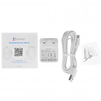CS-TY1 (5MP, W2) EZVIZ Поворотная WIFI IP-камера, 4мм, 5Мп, ИК, микрофон+динамик