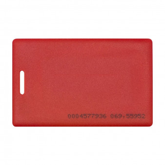 IL-05E RED IronLogic Карта Clamshell с прорезью стандарта EM Marine (толстая)