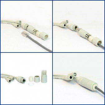 AC-IDV503VA Amatek Купольная антивандальная IP камера, 2.8-12 мм, 5Мп, ИК, PoE, microSD