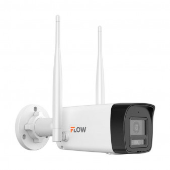F-IC-1142CIW (2.8mm) iFlow Цилиндрическая IP-камера, 4Мп, ИК+LED, Wi-Fi, микрофон+динамик