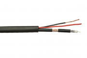 Кабель комбинированный Eletec RG59 CU+2x0.75 мм2 75 Ом outdoor, 200 м