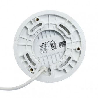 AC-IDV503K Amatek Купольная антивандальная IP камера, 2.8мм, 5Мп, ИК+LED, PoE, microSD
